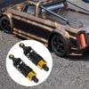 2PCS High Performance Shock Absorber Spring Suspension Tool Durable Metal Shock Absorbers for JLB HSP EM DHK HPI 1/10 RC Car Accessories Black Red Golden Blue Sliver Purple (Golden) view 3