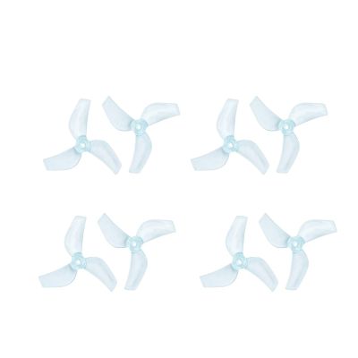 16CW+16CCW 1219S 31mm 3-Blades Lightweight Propeller Fit for FPV Tinywhoop Micro Drone 0703 0702 29000KV Parts(1219S 1MM Blue)