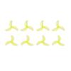 12Pairs 1611 3-Blade CW CCW PC Propellers 1.5mm Shaft Suit Fit for LA 1102 / 0802SE Brushless Motor Pavo Femto Drone(12Pairs Yellow Color) view 2