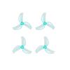 12Pairs 1611 3-Blade CW CCW PC Propellers 1.5mm Shaft Suit Fit for LA 1102 / 0802SE Brushless Motor Pavo Femto Drone(12Pairs Blue Color) view 1