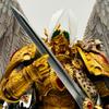 BEERISE WH Parts Helmet 04 Accessories BA - Sanguinius Primarch - PVC Soft Rubber Model Accessories Applicable to JOYTOY Products - Age 15 + view 3