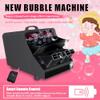 300W Dual-Fan Bubble Machine with Remote Control - Adjustable Speed & Angle, 3 Bubble Sizes (0.5-8), 6m Projection Height, 2.5L Tank - Ideal for Weddings, Parties, & Outdoor Celebrations - Black view 2