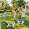 2PCS Inflatable Cow 35.4x23.6 Lifelike Blow up Cow Decorative Inflatable Animals PVC Bull Pool Float for Halloween Party Supplies Animals Bull Riding Pool Float Blow Up view 2