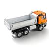 PrecisionX Remote Control Dump Truck, 1/14 Scale 14CH Full-Proportional Alloy RC Dump Truck, Ideas for Collection (RTR/Orange) view 2