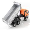 PrecisionX Remote Control Dump Truck, 1/14 Scale 14CH Full-Proportional Alloy RC Dump Truck, Ideas for Collection (RTR/Orange) view 3