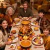 100 Pcs Thanksgiving Turkey Tableware Party Supplies  Disposable Fall Dinnerware Set with Paper Plates, Napkins, and Forks for Autumn Celebrations, Friendsgiving, and Thanksgiving Dinner  Serves 25 view 4
