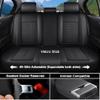 Cresater Car Seat Covers Fit for GMC Canyon 2026,Full Set Leather Seat Cover,Airbag Compatible Car Seat Cushions,Waterproof Seat Covers for Cars(Black) view 4