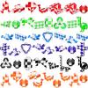 Chivao 60 Sensory Fidget Snake Cube 24 Blocks Twist Snake Mini Fidget for Stocking Party Bag Fillers Party Favors (Mix Color) view 1