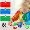 Chivao 60 Sensory Fidget Snake Cube 24 Blocks Twist Snake Mini Fidget for Stocking Party Bag Fillers Party Favors (Mix Color) view 3