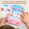 JoyCat Kids Learning Tablet, 156 Pages Tap-to-Read Flash Cards with 20 Interactive Games, Montessori Toy for Alphabet, Phonics, Words, Simple Math & Songs, Birthday Gifts for 2-6 Years Old view 3
