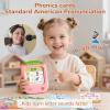 JoyCat Kids Learning Tablet, 156 Pages Tap-to-Read Flash Cards with 20 Interactive Games, Montessori Toy for Alphabet, Phonics, Words, Simple Math & Songs, Birthday Gifts for 2-6 Years Old view 4