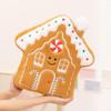 Seeliy Home Christmas Gingerbread Man Plush Throw Pillow, Christmas Hugging Cushion for Couch, Christmas Decorations, Holiday Throw Pillows for Bedroom, for Kids, Family (Gingerbread Girl) view 3