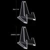 8Pcs Clear Acrylic Coin Display Stand Holders Commemorative Challenge Holder Small Easel Rack Acrylic Display Stand view 3