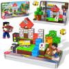 45 Pcs Travel Magnetic Blocks -Mini Magnetic Building Blocks for Kids Ages 4-8, Magnet Cubes Stacking Toys with Portable Metal Box, Birthday Gift for 3+ Year Old Boys Girls view 1