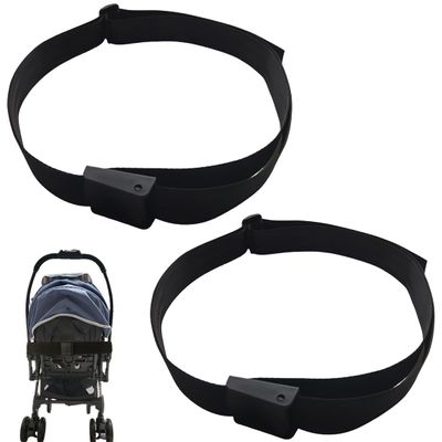 2PCS Pushchair Stroller Straps,Adjustable Stroller Seat Strap,Universal Safety Belt,Stroller Security Accessories