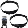 2PCS Pushchair Stroller Straps,Adjustable Stroller Seat Strap,Universal Safety Belt,Stroller Security Accessories view 1