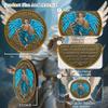 16Pcs Saint Michael Archangel Coin -Psalms 9110-11 - Angels Watches Over Us - Perfect for Christian Church School, Friends and Family (Angel-16) view 3