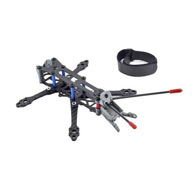 3 Inch 150mm / 4 Inch 175mm Frame Kit Lightweight X Type 3K Carbon Fiber Board FPV Drone Quadrocopter With 3D Printing(4Inch 175mm)