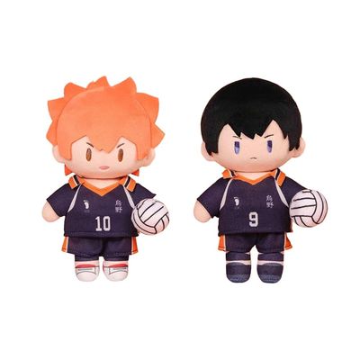 2pcs Shoyo and Tobio Kageyama Plush Anime Plushies Figure Stuffed Doll Soft Throw Pillow Cushion Decoration Collectibles Xmas Gifts 7.08 Inch