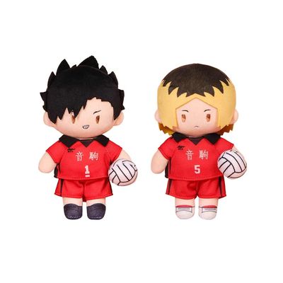 2pcs Kozume Kenma and Kuroo Tetsurou Plush Anime Plushies Figure Stuffed Doll Soft Throw Pillow Cushion Decoration Collectibles Xmas Gifts 7.08 Inch