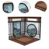 1:6 Scale Backdrop Scene Simulation Parking Background Layout Display Collection Vehicle Model Showcase for Dollhouse Dolls, Chinese view 2