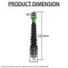 FLMLF 6MM Metal Front Shock Absorber Top Rod for 1/5 Hpi Rofun Baha King Motor Rovan Baja 5T 5SC 5B Rc Car Parts (Green) view 3