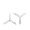 4Pairs 4032 4x3.2x3 3-Blade 4inch Propellers For RC FPV Racing Drone Brushless Motors(4paris transparent) view 1
