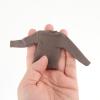 1/12 Scale Mini Long Sleeve Shirt Suit Uniform for 6'' Male Female Figures, Gray view 4