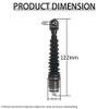 FLMLF 6MM Metal Front Shock Absorber Top Rod for 1/5 Hpi Rofun Baha King Motor Rovan Baja 5T 5SC 5B Rc Car Parts (Black) view 3