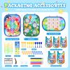 7 in 1 Bean Bag Toss Game, AOSITE Corn Hole Games for Kids, Dart Ring Game Dodgeballs, Toddler Toys Lawn Camping Outdoor Toss Game, Family Party Supplies, Gift for Birthday Christmas Kids Ages 3+ view 4