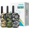 FOREDOM Walkie Talkies for Kids Walkie Talkies Long Range for Boys & Girls Age 3 to 12 Year Old Birthday Cool Army Toys - 3 Pack view 1