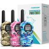 FOREDOM Walkie Talkies for Kids Walkie Talkies Long Range for Boys & Girls Age 3 to 12 Year Old Birthday Cool Army Toys - 3 Pack view 1