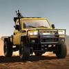 1/12 Scale RC Crawler, 4WD 2.4G Full-Proportional RC Car with Functional Crane, Liftable Hook and 2-Speed for Engineering Enthusiasts (RTR/Yellow) view 2