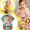 Painting Apron for Kids  Waterproof Kids Art Smock, Craft Apron for Boys and Girls Ages 3-12 | Durable Painting-Aprons for Classroom, Preschool, Kindergarten, Home, Outdoor Garden, Kitchen, Mealtime view 4