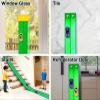 15 Ft Flexible Race Car Track (Aqua Green) for Kids,Flex Track Starter Set Compatible with Hot Wheels and Diecast 1/64th Cars,Portable Racetrack Roll Up Race Track with 4 Racecars and Suction Cups view 3