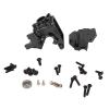 RC Gearbox Housing Cover Aluminum High Strength Wear Resistance Long Service Life for Arrma 6S Karton 1/8 Remote Control Model (Black) view 1