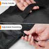 Letsteel Wagon Stroller Cover, 500D Waterproof Stroller Wagon Cover for Outdoor Indoor Use, with Adjustable Drawstring & 2 Handle, 41" L x 30.25" W x 51" H view 3