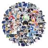 100pcs Blue Lock Stickers Mixed Pack,Cartoon Anime Sticker for Kids Teens Waterproof Stickers for Water Bottle Laptop Luggage Helmet Skateboard Guitar (BLUEL100) view 1