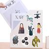 100pcs Hayao Miyazaki Anime Stickers Mixed Pack,Lovely Cartoon Characters Decals Cartoon Anime Sticker for Teens Waterproof Stickers for Water Bottle Laptop Luggage Helmet Skateboard Guitar view 2