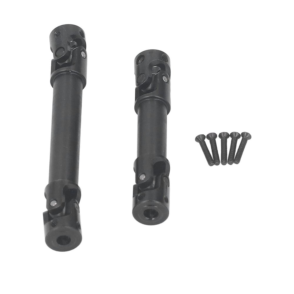2Pcs RC Car Drive Shaft Strong Steel High Accuracy Light Center Drive Shaft for Traxxas 1/18 RC Crawler