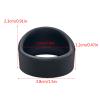 28mm-37mm Rubber Eyepiece Shield, Professional Eye Guard Cup for Microscopes Monoculars (Eyepiece Cover) view 3