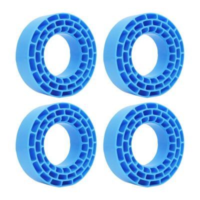 JunZheHub 4Pcs Tire Inserts for 1/10 RC Crawler Trucks Wheel Tires Inserts 1:10 RC Car Part, Blue