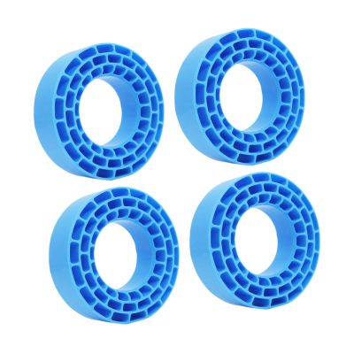 Colaxi 4X Tire Inserts for 1/10 RC Crawler Trucks 1 10 Scale RC Car Accessories Waterproof 1:10 Car Part for Hobby Repairing, Blue