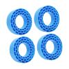 Colaxi 4X Tire Inserts for 1/10 RC Crawler Trucks 1 10 Scale RC Car Accessories Waterproof 1:10 Car Part for Hobby Repairing, Blue view 1