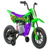 12V Teenage Mutant Ninja Turtles Motorcycle Ride-On  Electric Toy for Kids, 3 MPH, Ages 3+, Green view 1