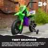 12V Teenage Mutant Ninja Turtles Motorcycle Ride-On  Electric Toy for Kids, 3 MPH, Ages 3+, Green view 3