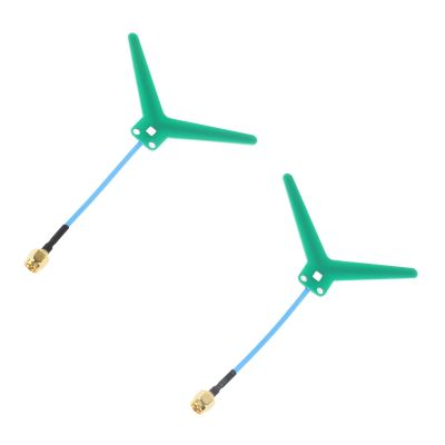 FAUOSWUK 2pcs Y1240 FPV Antennae, 1.2GHz 1.3GHz 3dBi Dipole Antenna with Wide Signal Coverage, for RC Drone Goggles Display Transmitter VTX Receiver