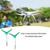 FAUOSWUK 2pcs Y1240 FPV Antennae, 1.2GHz 1.3GHz 3dBi Dipole Antenna with Wide Signal Coverage, for RC Drone Goggles Display Transmitter VTX Receiver view 2