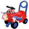 Kiddieland Marvel Spidey Activity Plane Ride-On with Lights & Sounds, Foot-to-Floor Toddler Vehicle, Interactive Steering, Push Handle, Ages 12-36 Months view 2