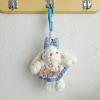 Soft Rabbits Plushie Hanging Ornament Plush Rabbits Bag Accessory With Crossbody Clip Lovely Designs For Boys And Girls Bag Backpack Decors view 3